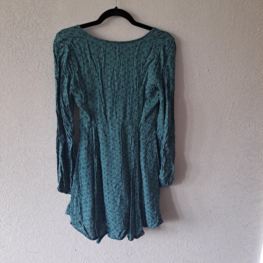 Hollister Boho Teal Mini dress - Picture 5 of 5